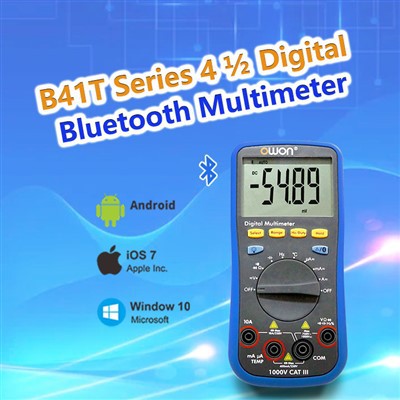 OWON B41T Serisi 4 ½ Dijital Multimetre Bluetooth'lu